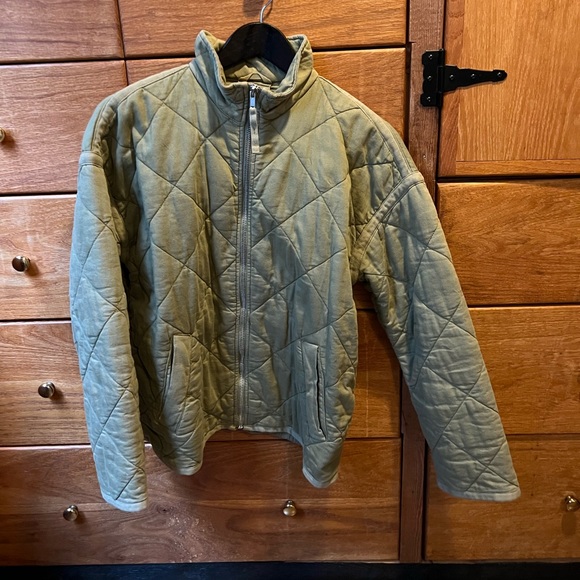 Green Gap Pleaded Jacket - Picture 1 of 3
